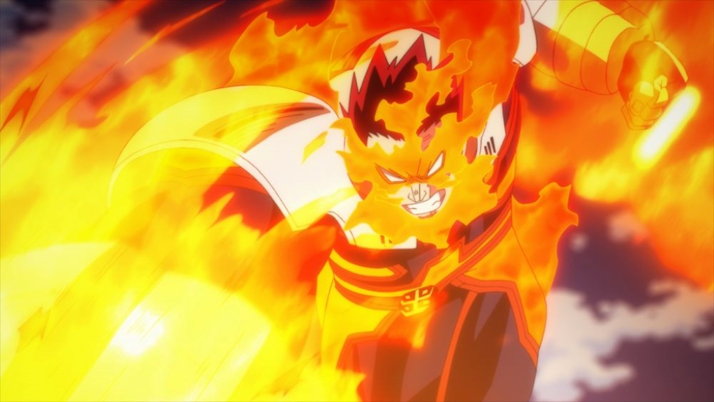アニメ『ヒロアカ』仲間と共に再び使用の危機に駆け付ける漆黒の