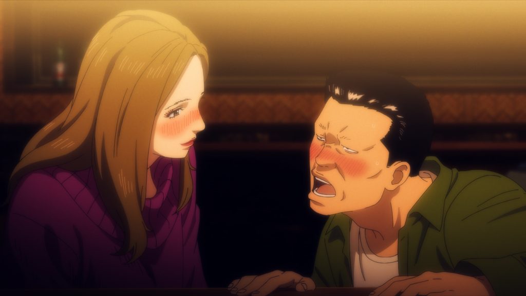 アニメ『ザ・ファブル』第4話の洋子の画像