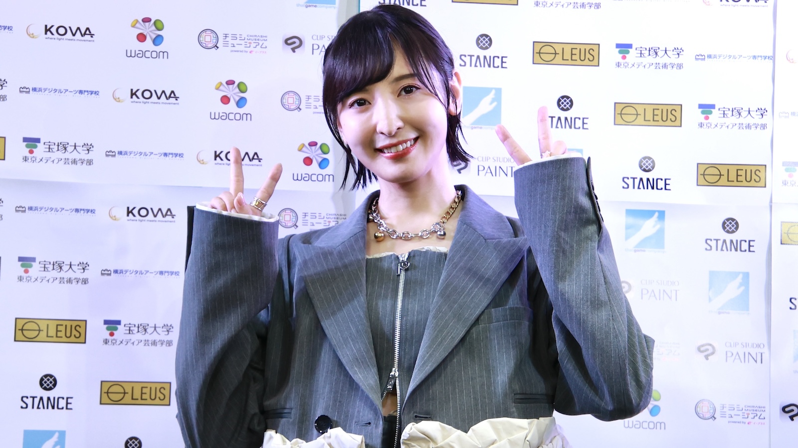 声優・佐倉綾音、世界チャンプの即興デジタルアートに大興奮「なげなわ