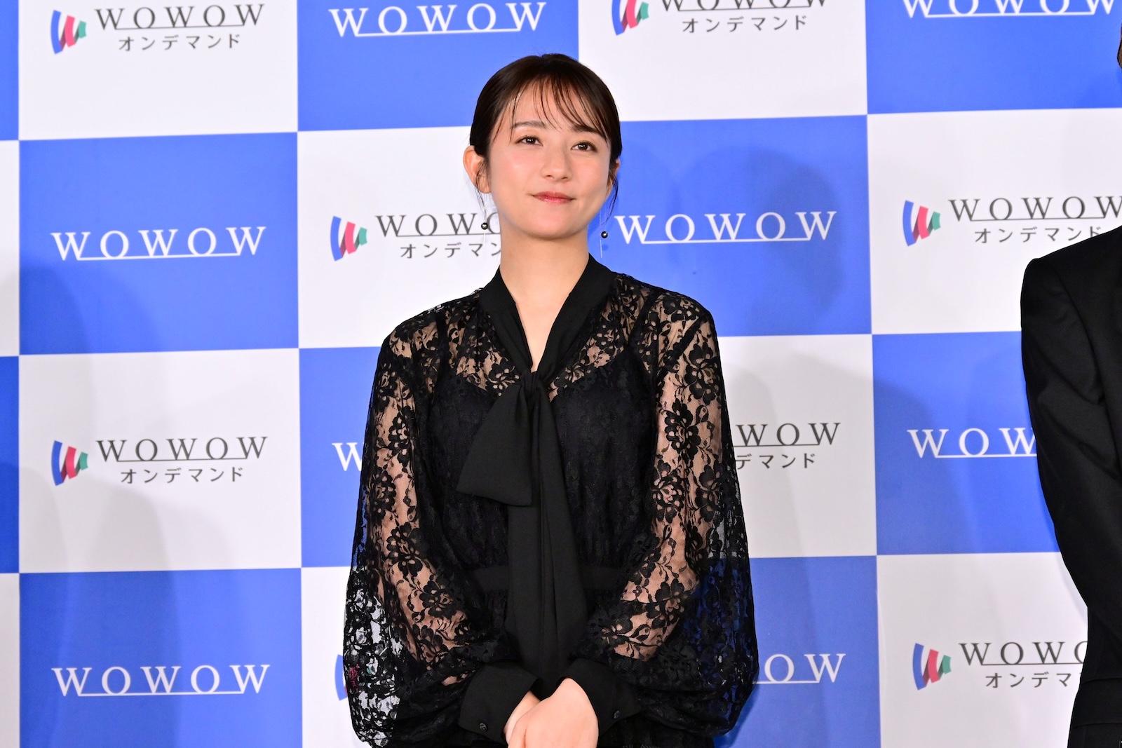  『連続ドラマＷ I, KILL』の完成報告会に出席した木村文乃