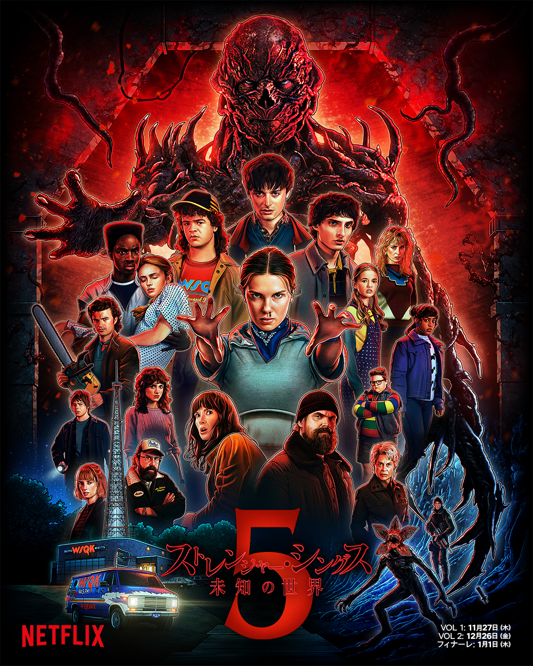 Netflixシリーズ『ストレンジャー・シングス』最終章へ！18人の
