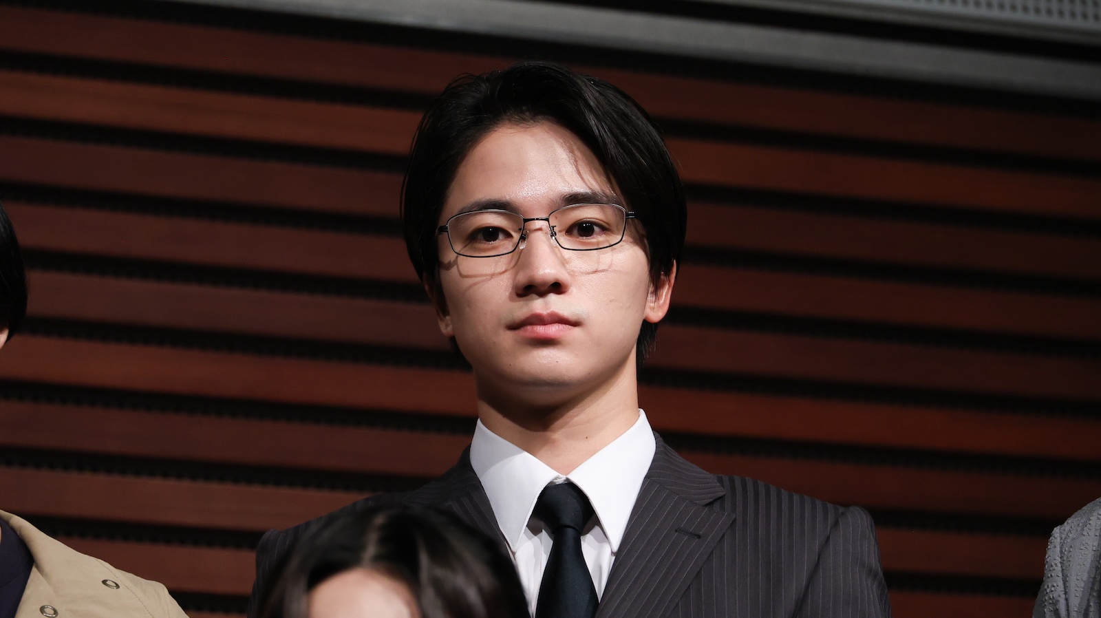 7月期日曜ドラマ『一次元の挿し木』の制作発表記者会見に登壇した木戸大聖
