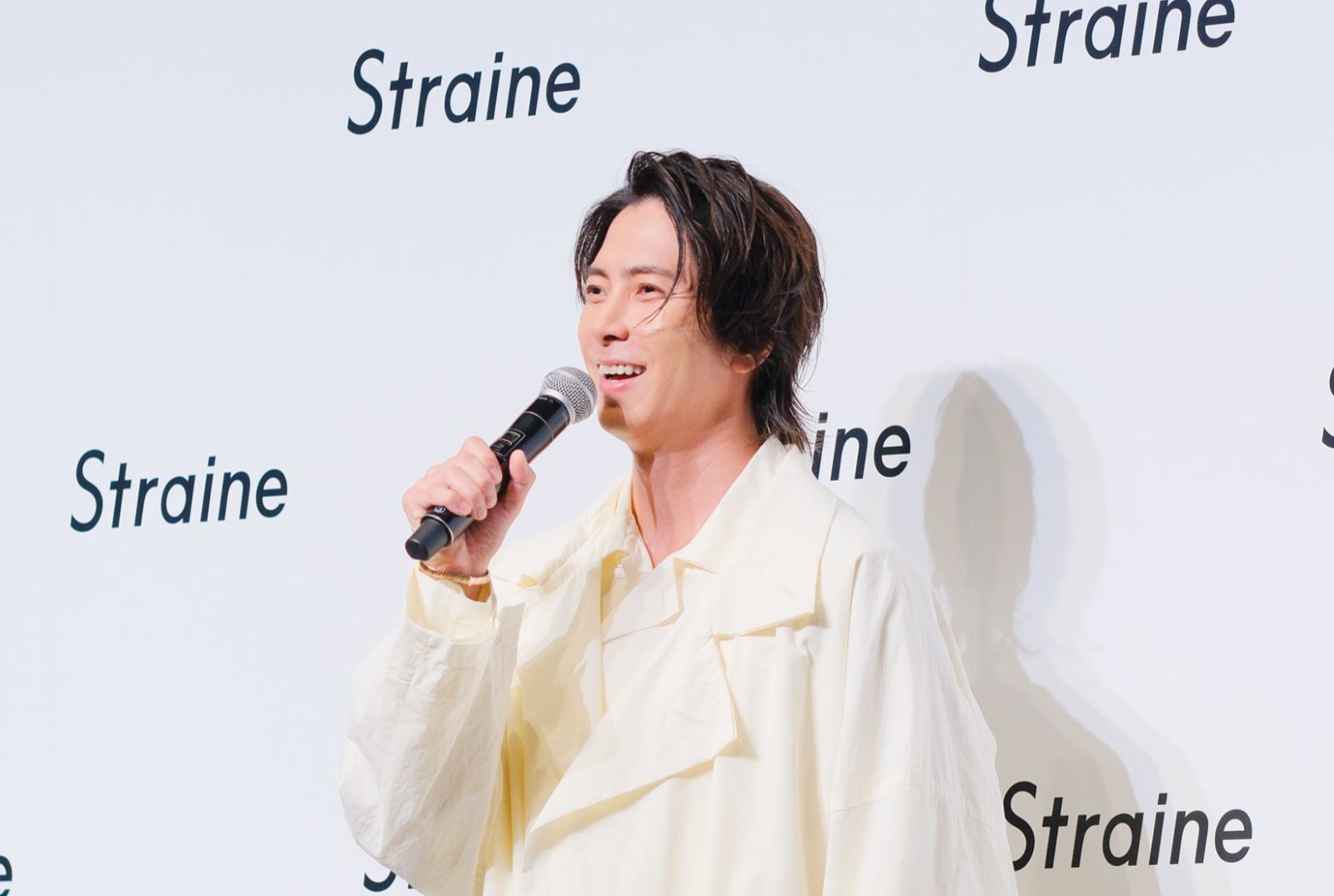 山下智久「ほぼシャワー上がりです」前髪ありのオフショットを公開