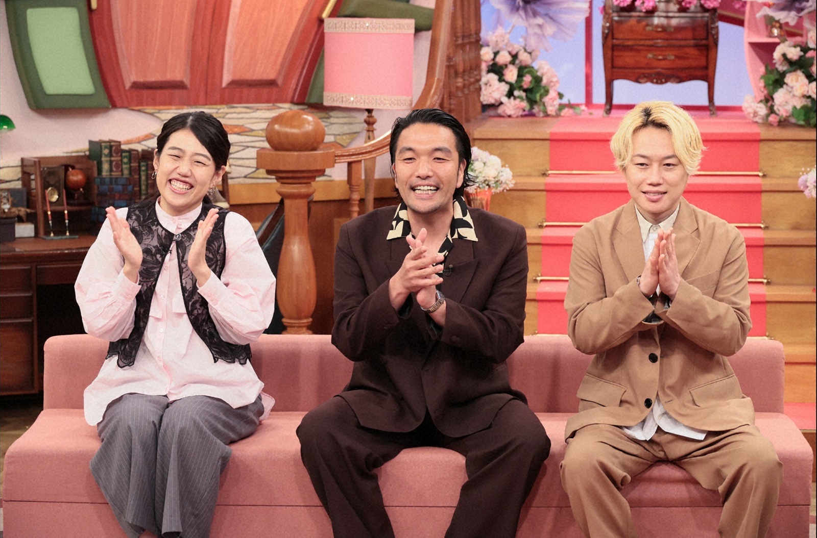 横澤夏子と見取り図・盛山晋太郎とリリーの写真