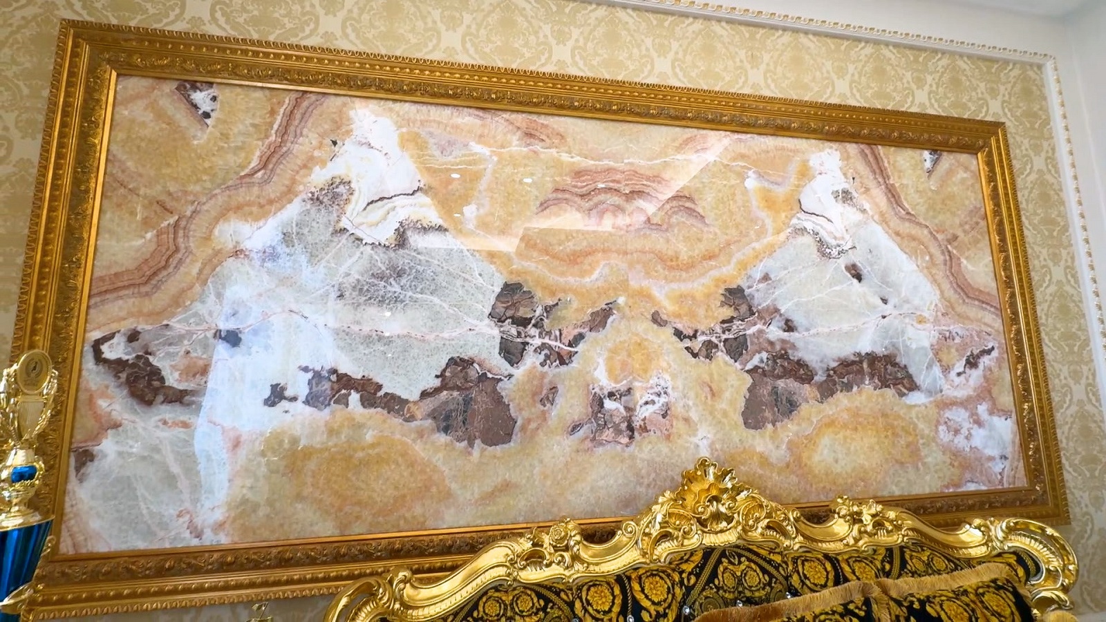 大理石の絵画の写真