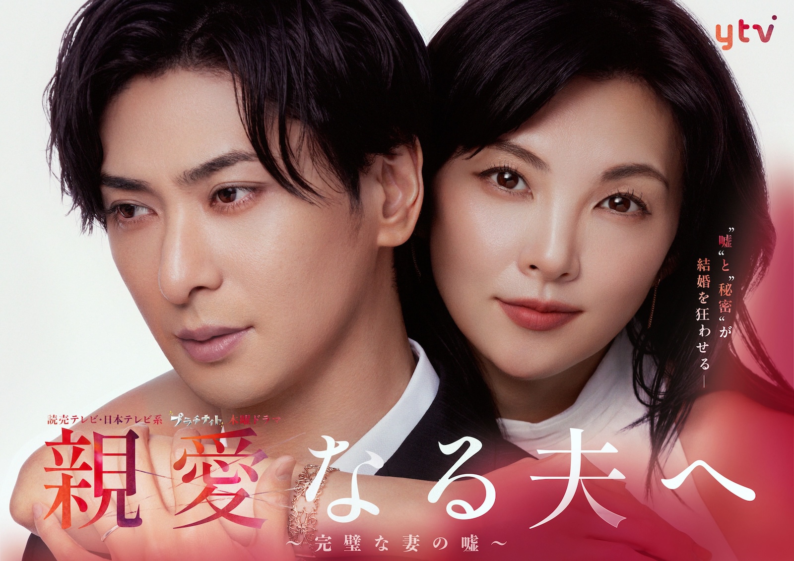 ドラマ『親愛なる夫へ~完璧な妻の嘘~』キービジュアル