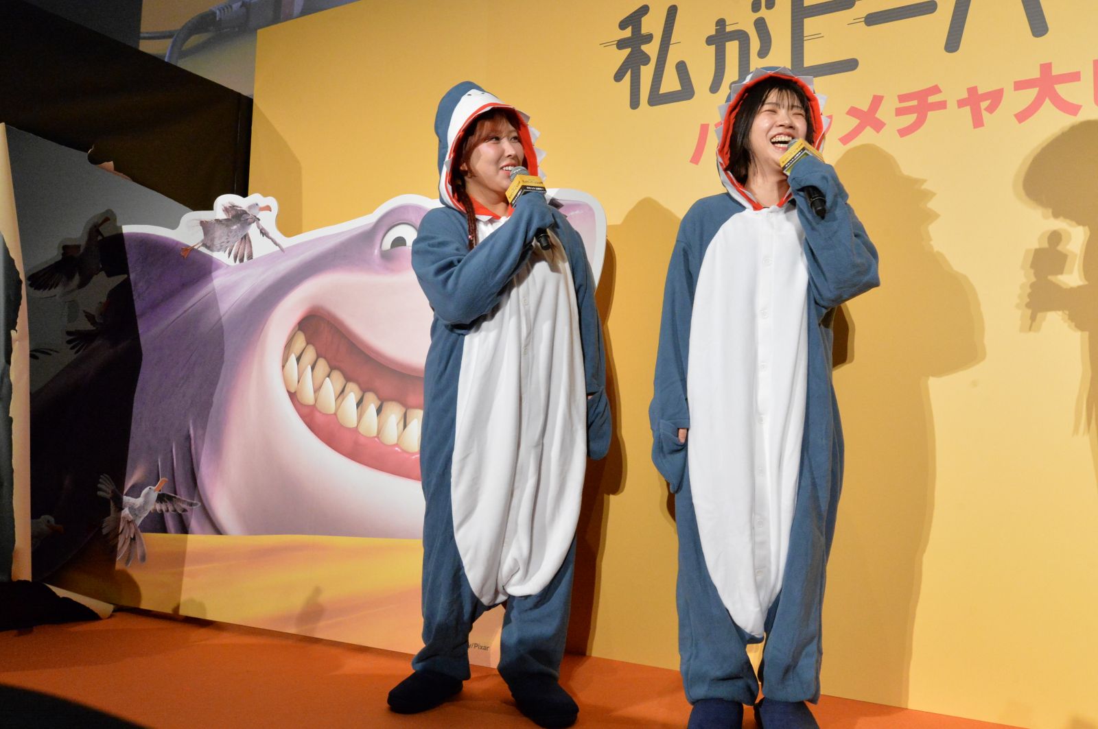 『私がビーバーになる時』大ヒット記念イベントに登場した3時のヒロイン・福田麻貴とゆめっち