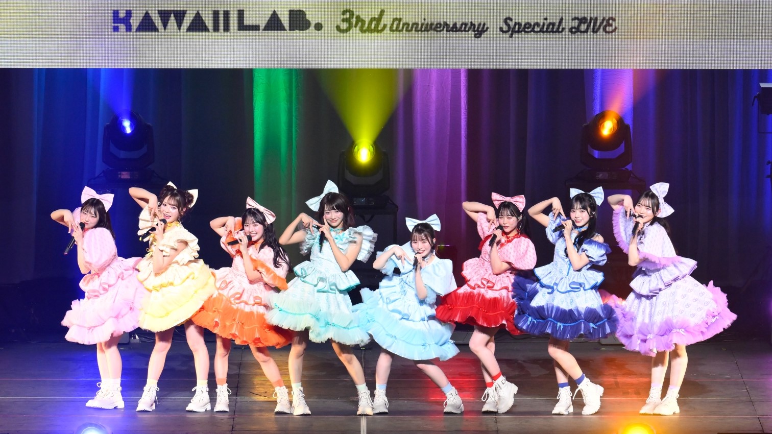 FRUITS ZIPPER、CUTIE STREETら総勢38名！KAWAII LAB.3周年ライブ開催