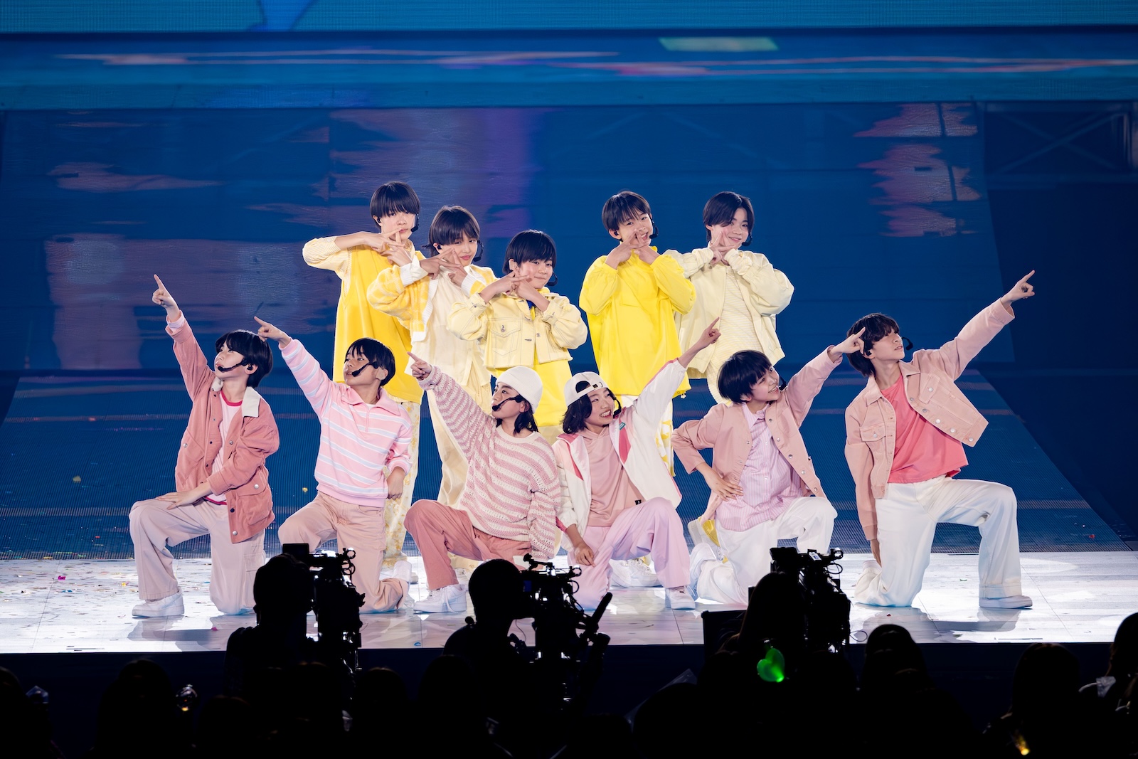『to HEROes ～TOBE 2nd Super Live～』大阪公演に出演したwink first（TRAINEE）