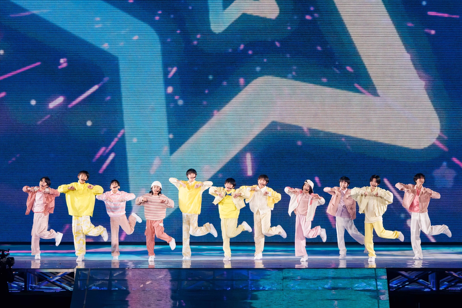 『to HEROes ～TOBE 2nd Super Live～』大阪公演に出演したwink first（TRAINEE）