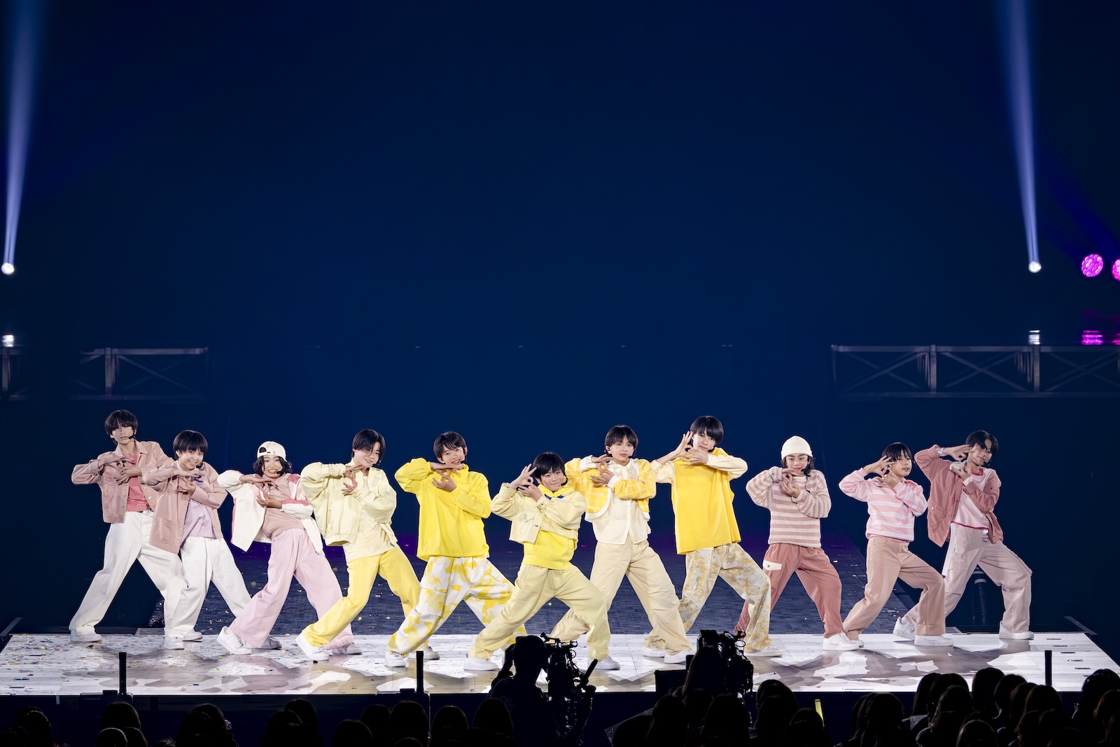 『to HEROes ～TOBE 2nd Super Live～』大阪公演に出演したwink first（TRAINEE）