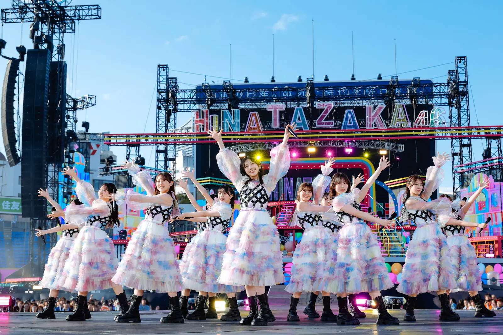 日向坂46のデビュー6周年を祝うライブイベント『6回目のひな誕祭』の写真