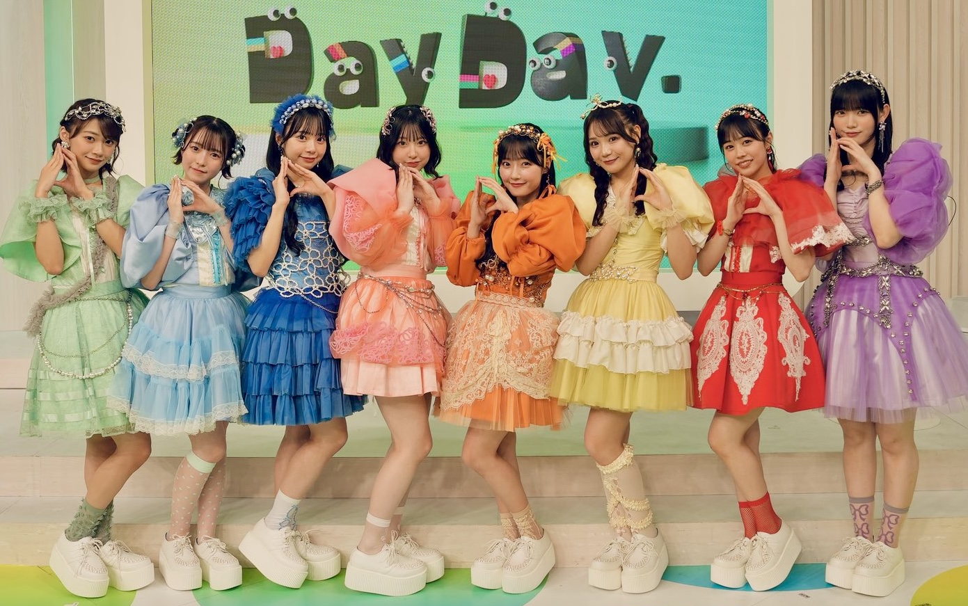 CUTIE STREET スプーン 梅田みゆ 桜庭遥 花川本笑3本セット 独自インタビュー】 大注目アイドルCUTIE STREETが 『DayDay.』で初生