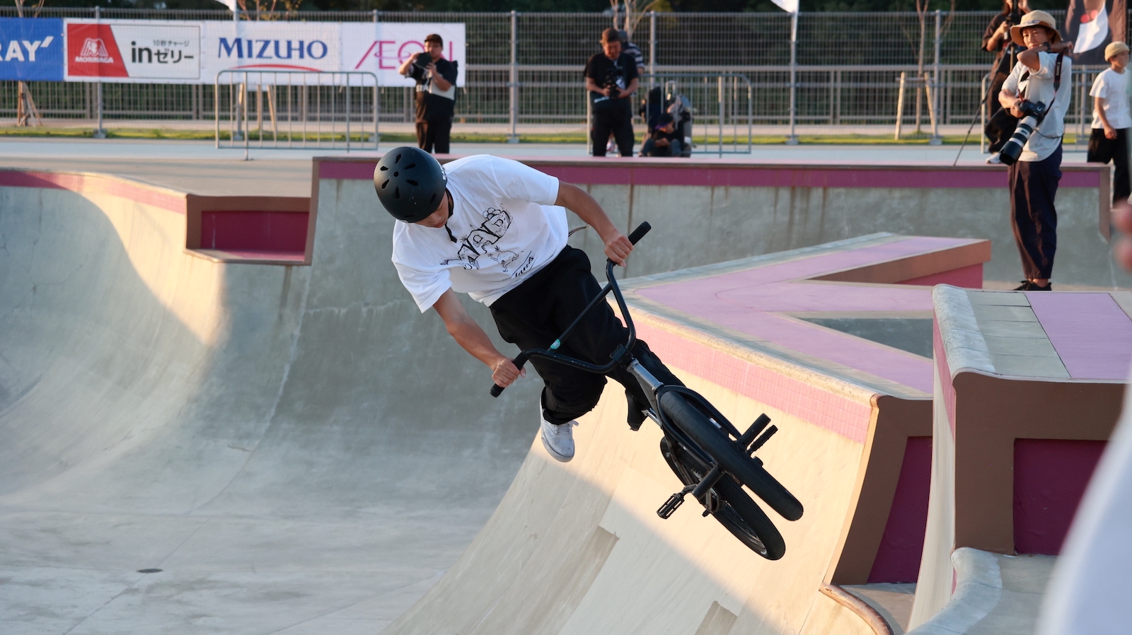 世界で活躍できるライダーになりたい！」BMXの大会に未来の日本代表