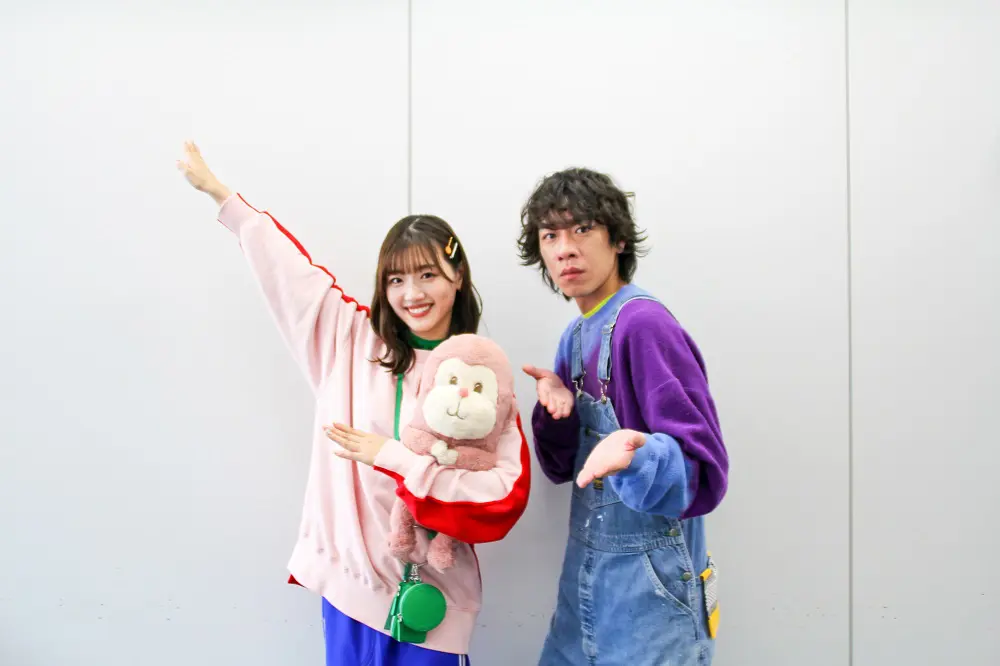 ドラマ『ぴーすおぶけーき』佐々木美玲＆落合モトキ 単独
