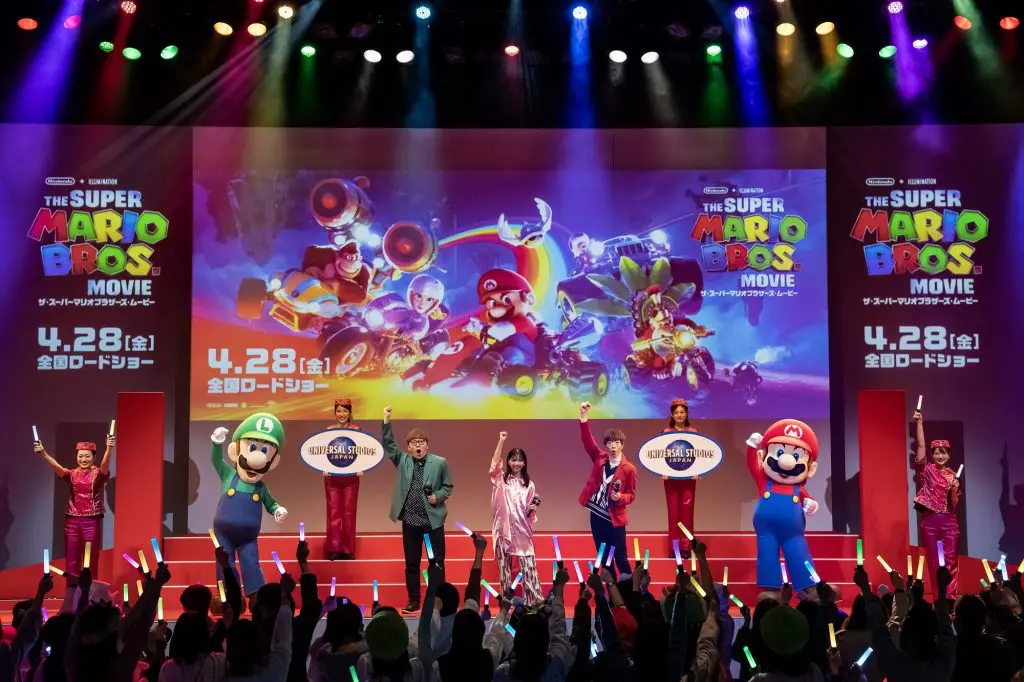 西野七瀬・HIKAKIN・SEIKIN『ザ・スーパーマリオブラザーズ・ムービー