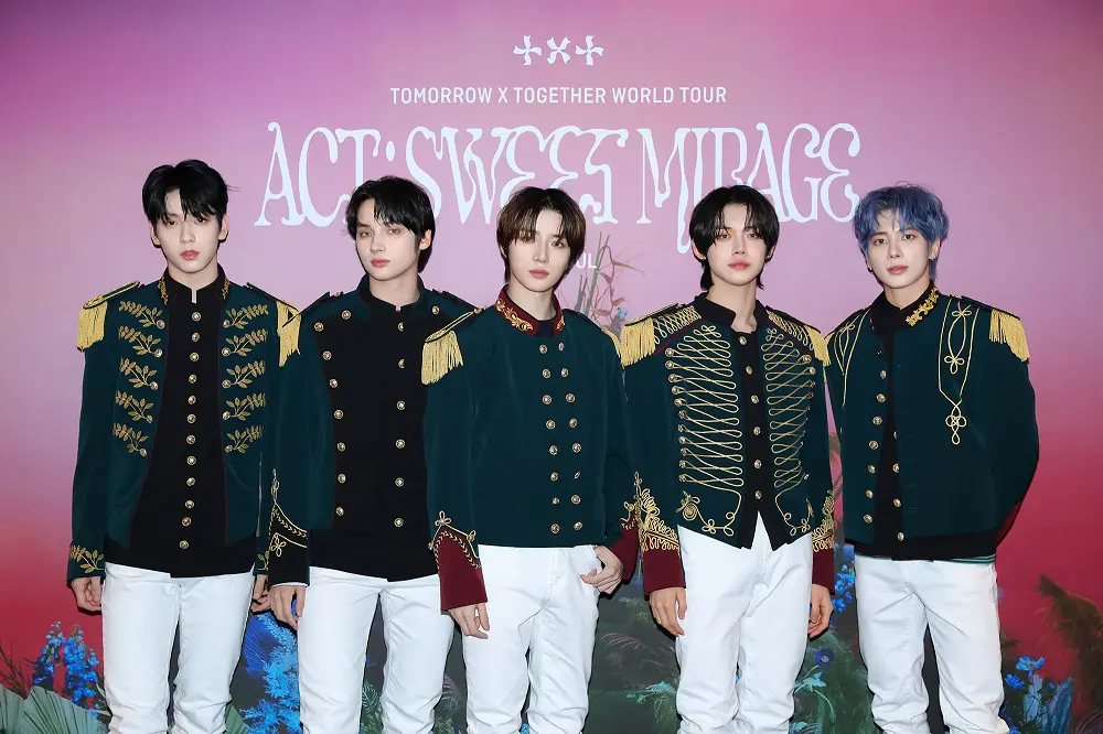TOMORROW X TOGETHER 韓国ソウルの“憧れの会場”でワールドツアー