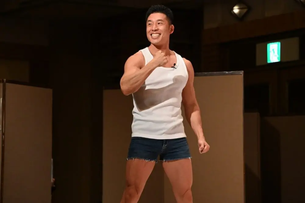 きんに君が日本を代表するバスケット選手と“筋肉トーク” 3ポイント