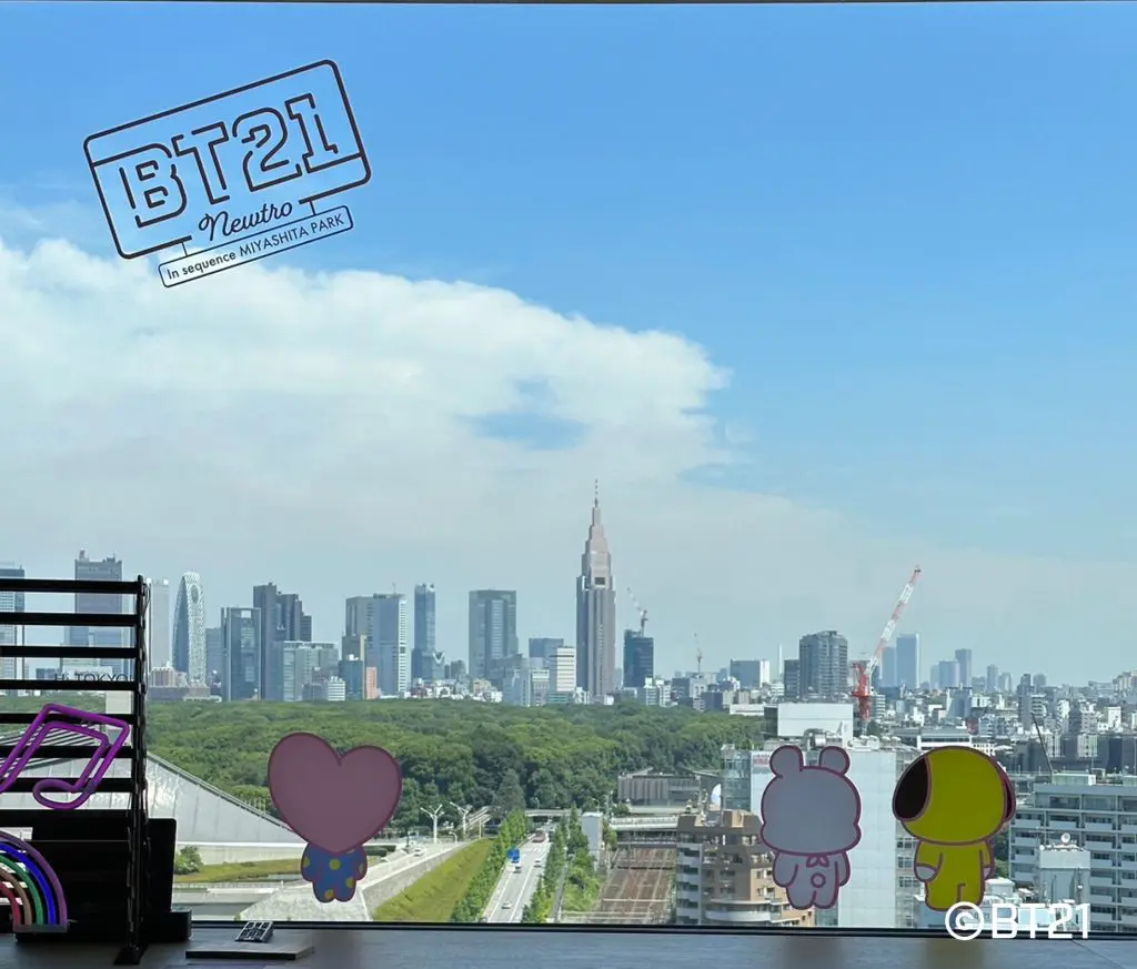 大人気キャラクター「BT21」がワンフロアをジャック！限定コラボ