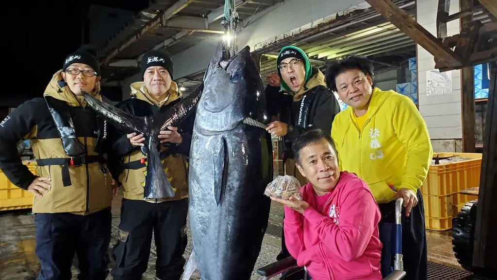旅猿』メンバーが起こした奇跡 ！見事120キロの超巨大マグロの釣り上げ