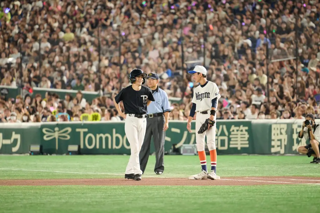 TOBE 復興イベントでスポーツ対決！リレーのアンカーで岸優太VS