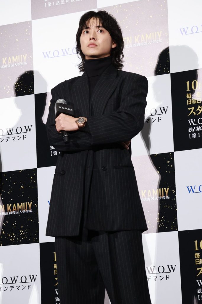 『連続ドラマW ゴールデンカムイ 北海道刺青囚人争奪編』に出演した山崎賢人
