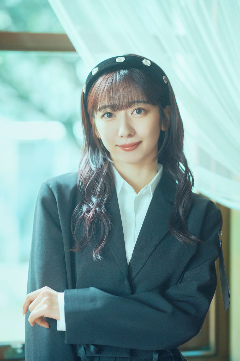 10月6日スタート新番組『=LOVE 諸橋沙夏の「スナック沙夏」』に第1回ゲストとして出演する私立恵比寿中学 真山りか