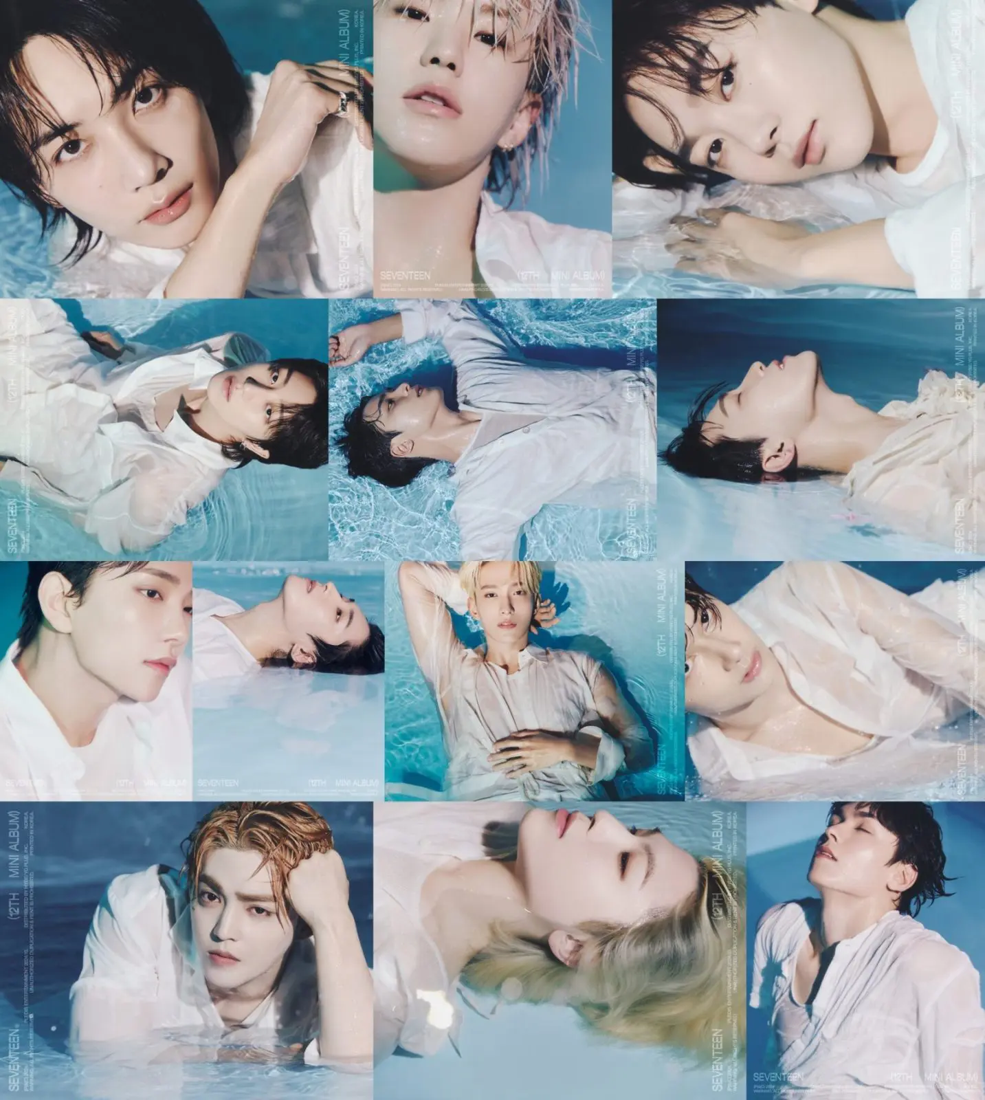 SEVENTEEN 12th Mini Album タイトル『SPILL THE FEELS』公開