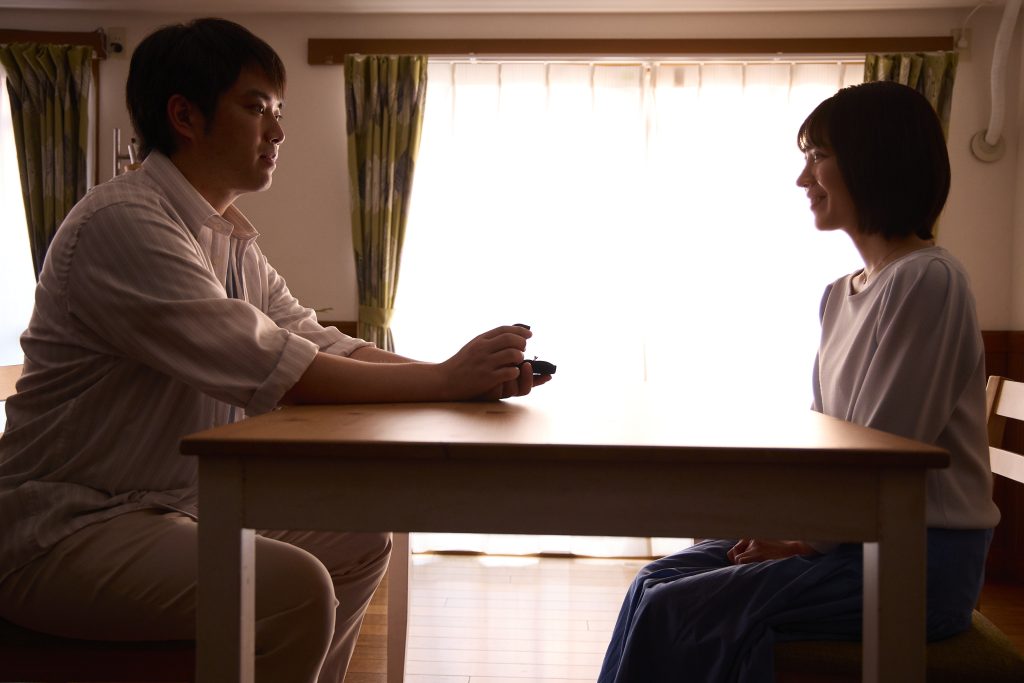『どうか私より不幸でいて下さい』第8話の相原景子(吉谷彩子)、片岡春希(三浦貴大)