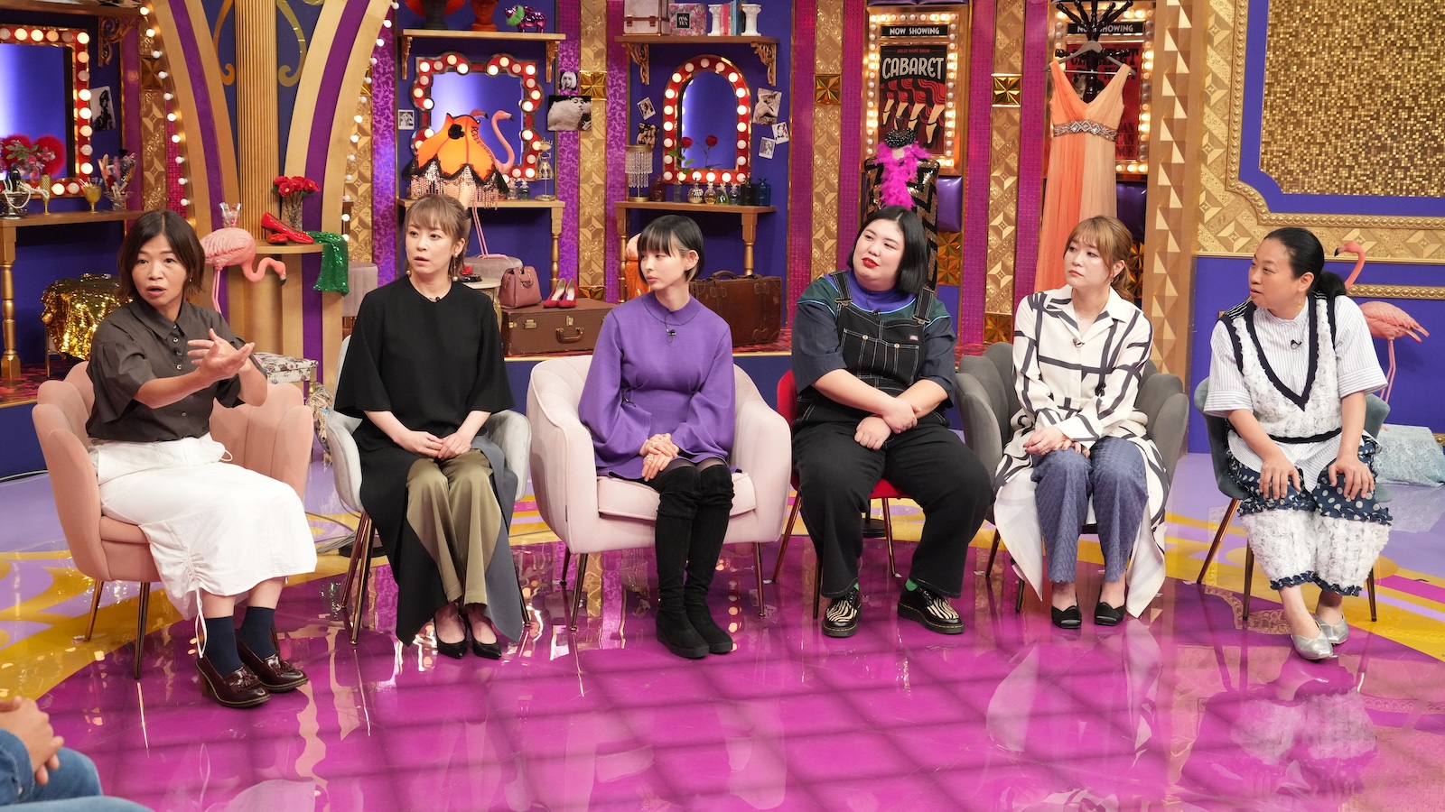 9月17日放送の『上田と女がDEEPに吠える夜』スタジオ写真