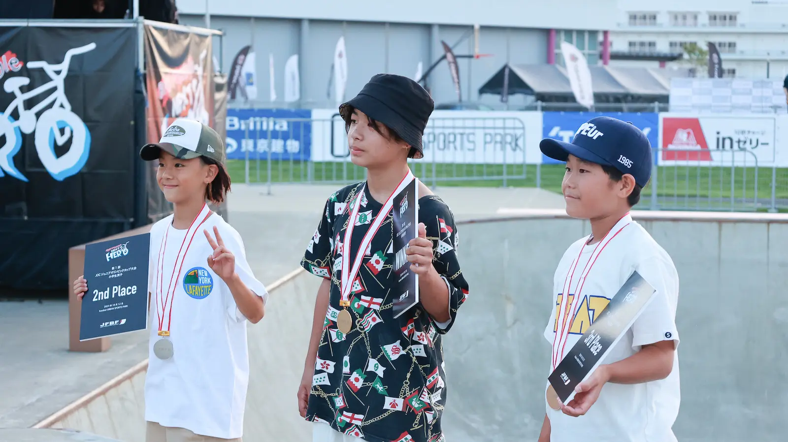 世界で活躍できるライダーになりたい！」BMXの大会に未来の日本