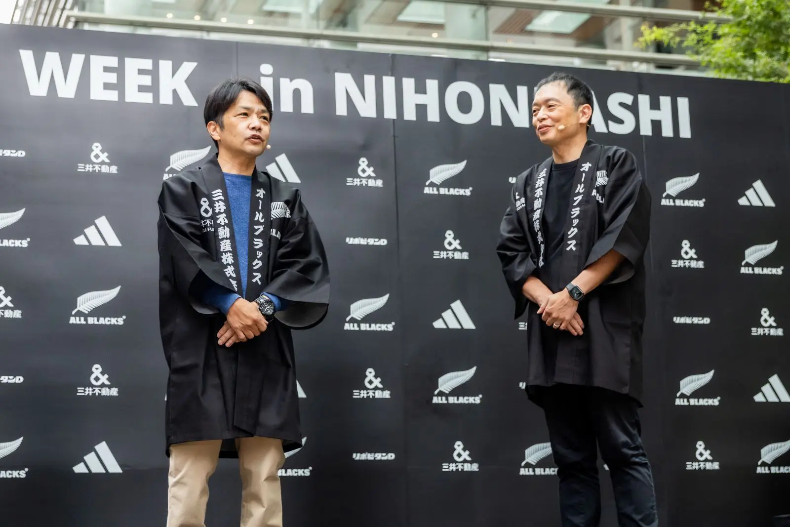 ラグビー“オールブラックス”来日！「ALL BLACKS WEEK in Nihonbashi