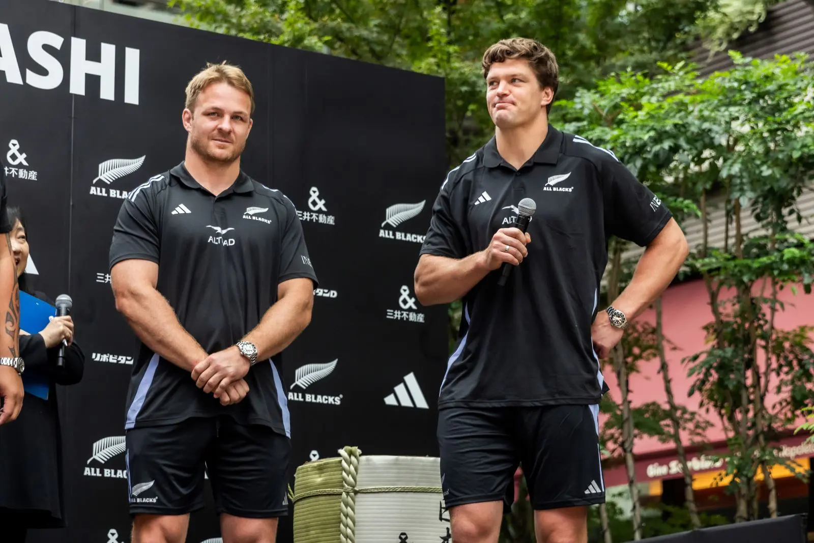 ラグビー“オールブラックス”来日！「ALL BLACKS WEEK in Nihonbashi