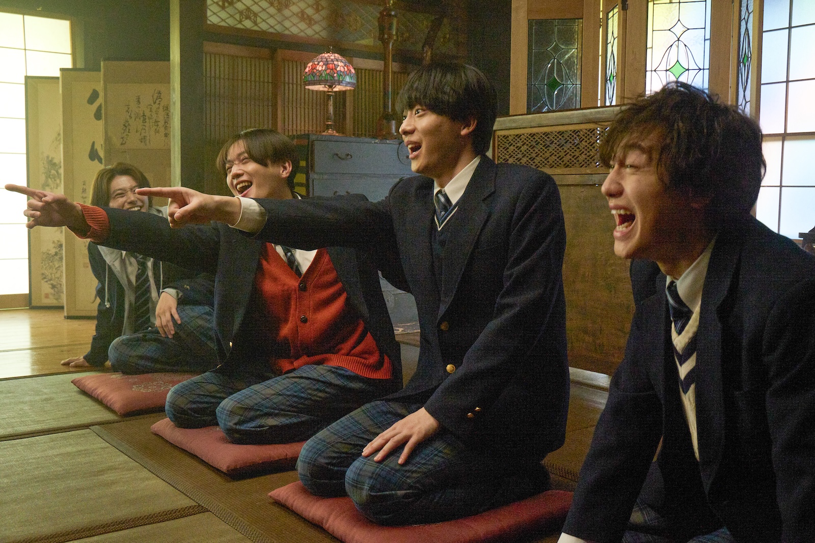 主演、八木勇征、共演、井上祐貴、櫻井海音、椿 泰我(MP.)の写真