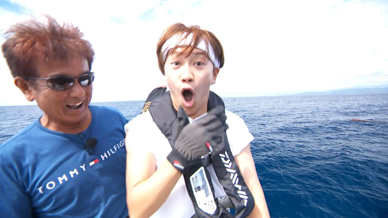 藤原丈一郎（なにわ男子） モリを片手に謎の巨大魚と大格闘！土佐湾の