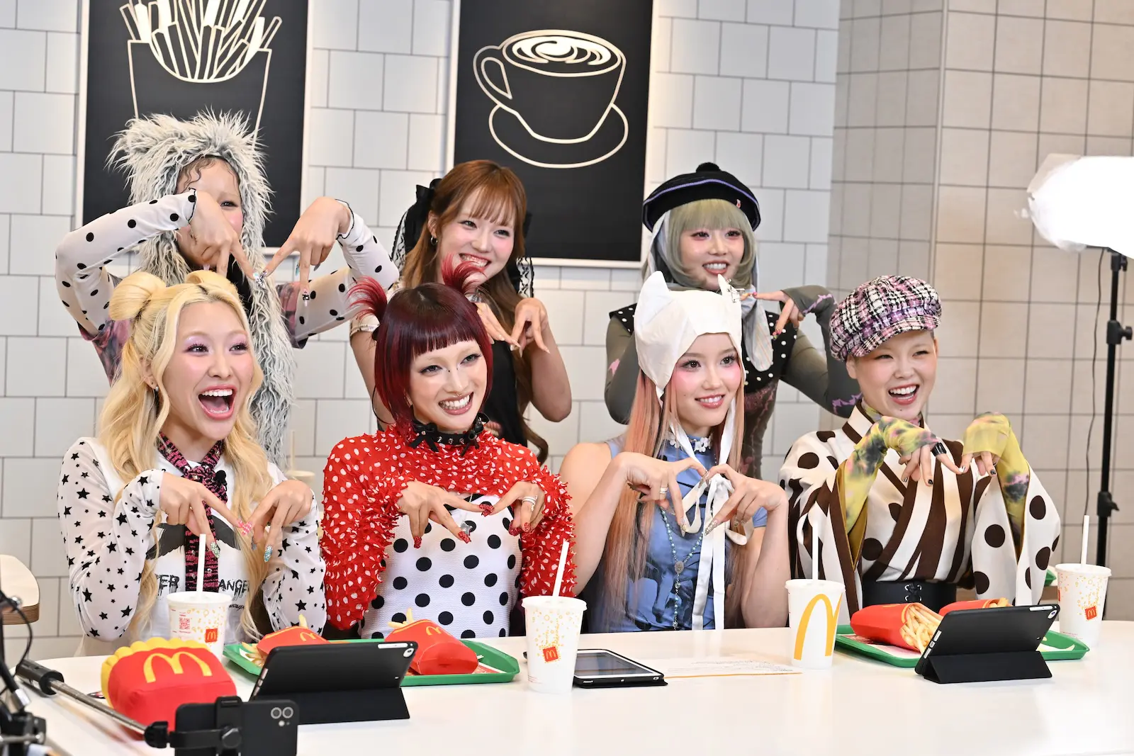 世界で活躍中のXG 第1回目の【#リアタイマクパ】に登場！ ポテトを