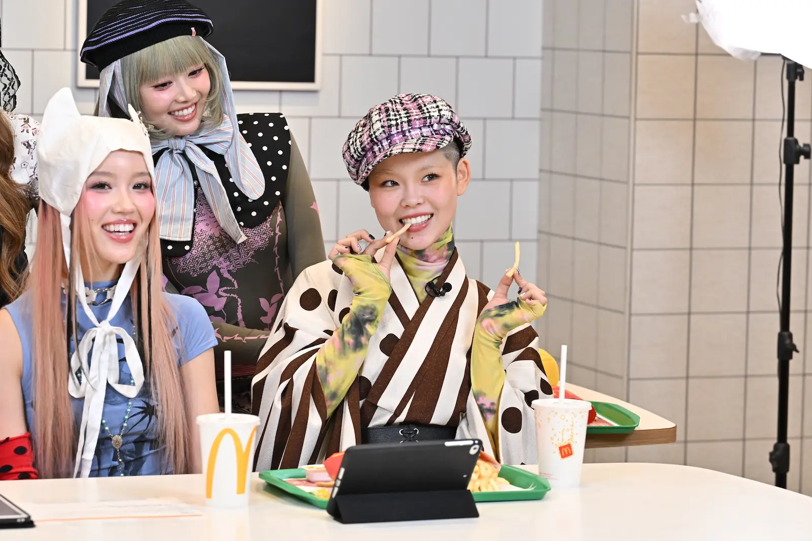 世界で活躍中のXG 第1回目の【#リアタイマクパ】に登場！ ポテトを