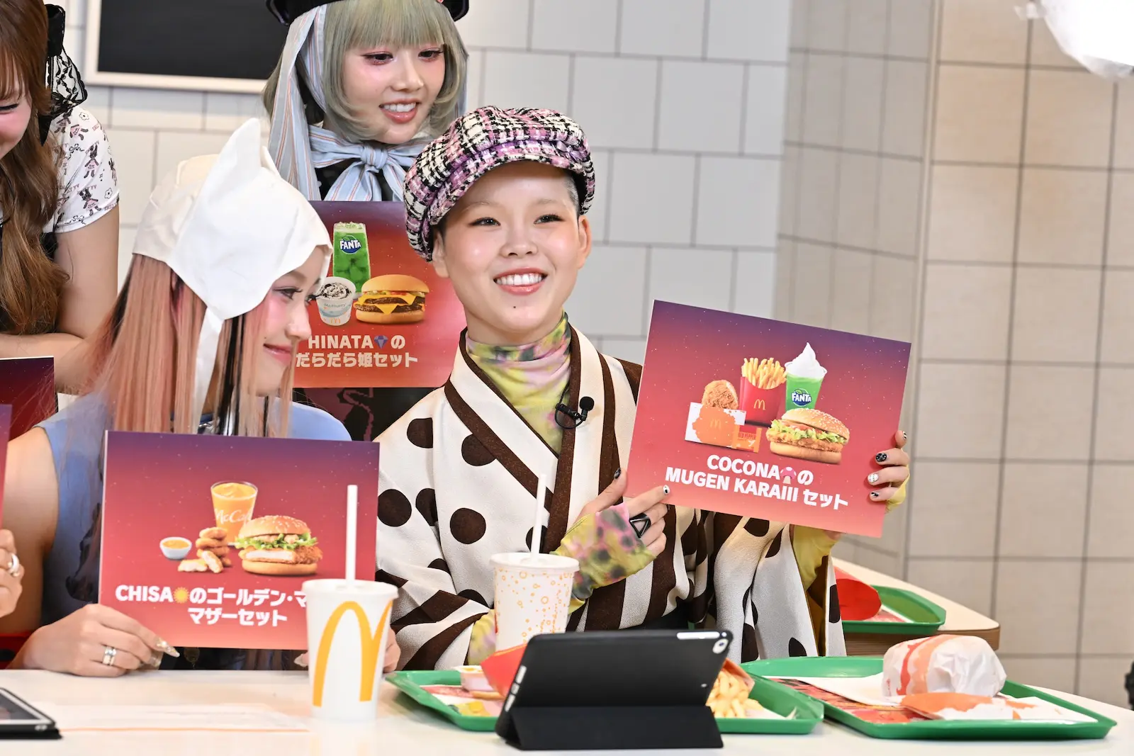 世界で活躍中のXG 第1回目の【#リアタイマクパ】に登場！ ポテトを