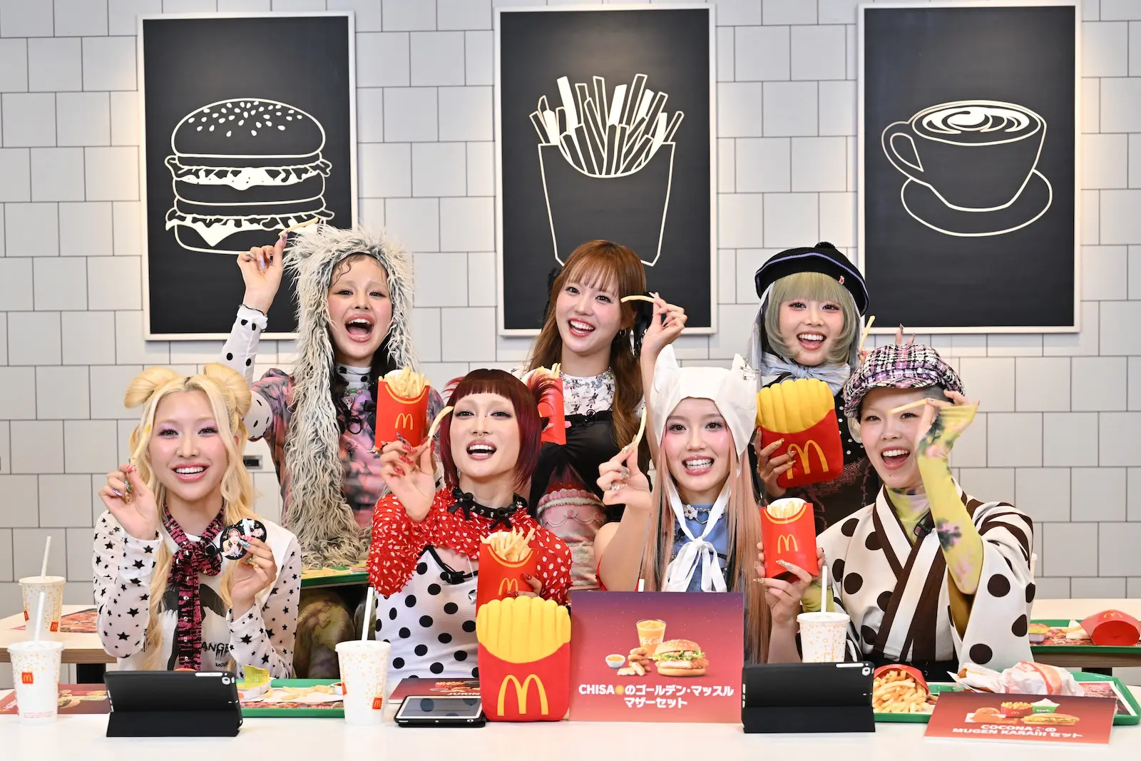 世界で活躍中のXG 第1回目の【#リアタイマクパ】に登場！ ポテトを