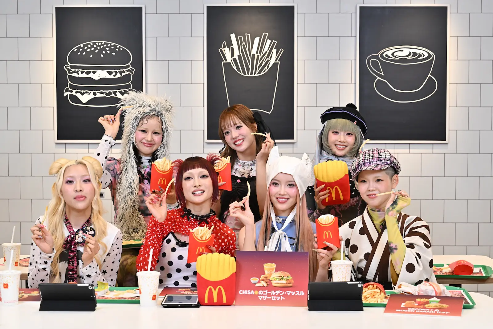 世界で活躍中のXG 第1回目の【#リアタイマクパ】に登場！ ポテトを