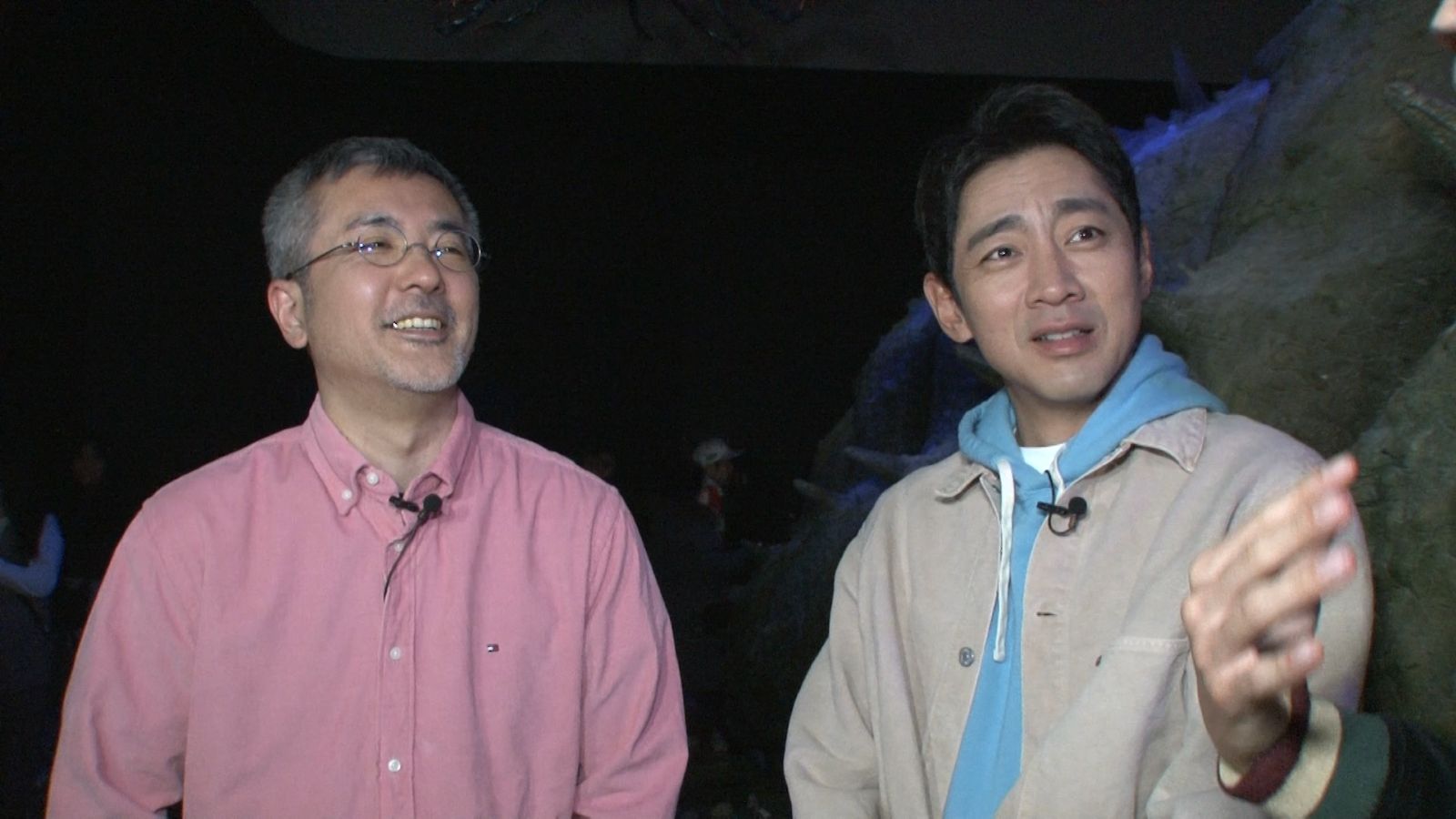 立体造形の神・竹谷隆之と小泉孝太郎の写真