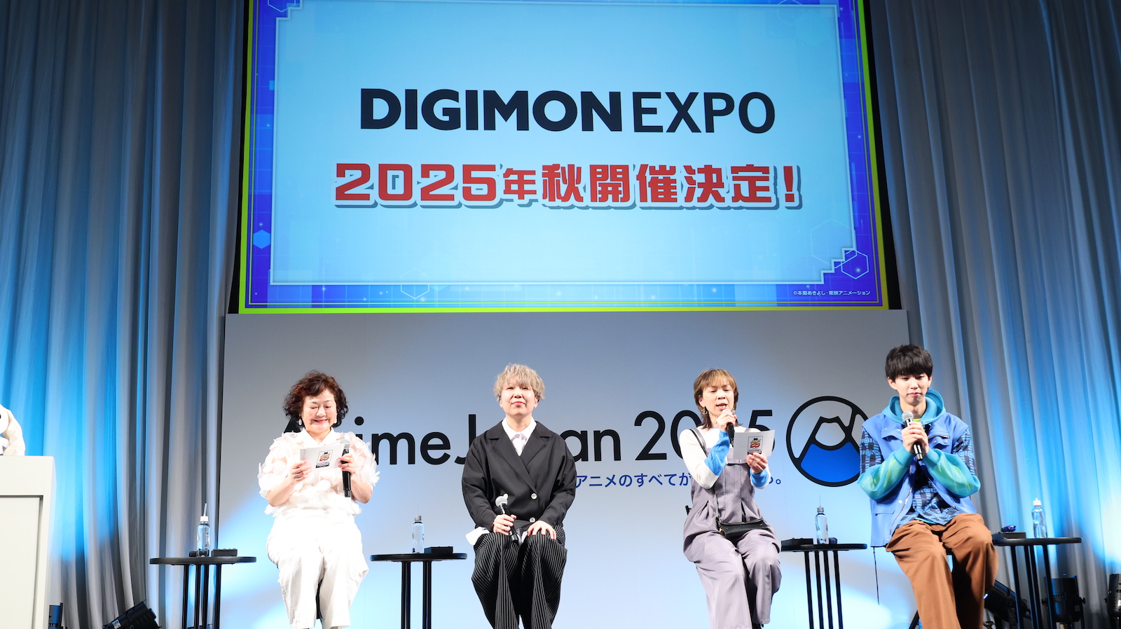 坂本千夏と山口眞弓と野田順子とはじめしゃちょーの写真