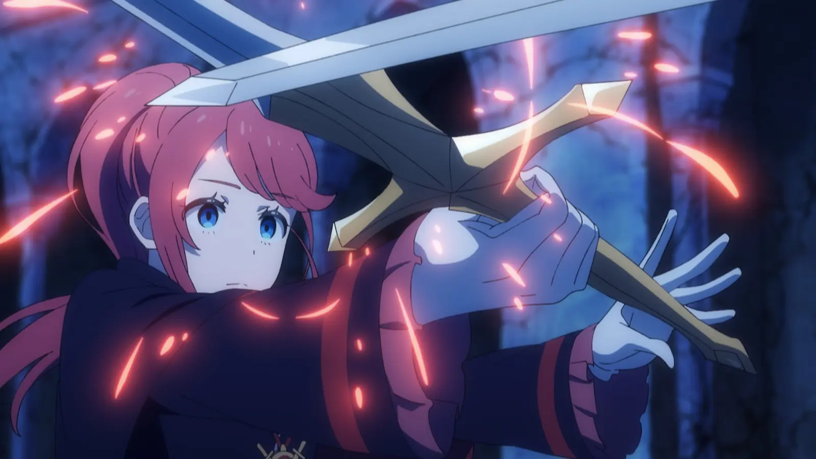 アニメ『リゼロ』3期 テレシアと刀を交えるヴィルヘルム（CV：堀内賢雄