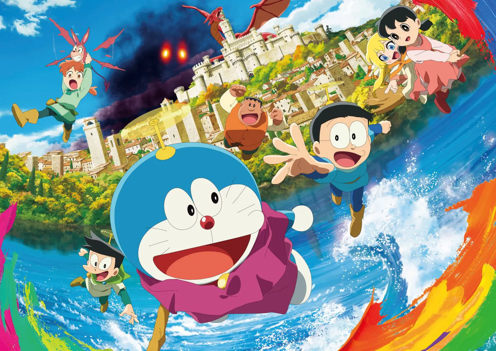 ドラえもん 未来デパート のび太の絵世界物語 アートキャンバスA 映画ドラえもん のび太の絵世界物語 アートキャンバス A