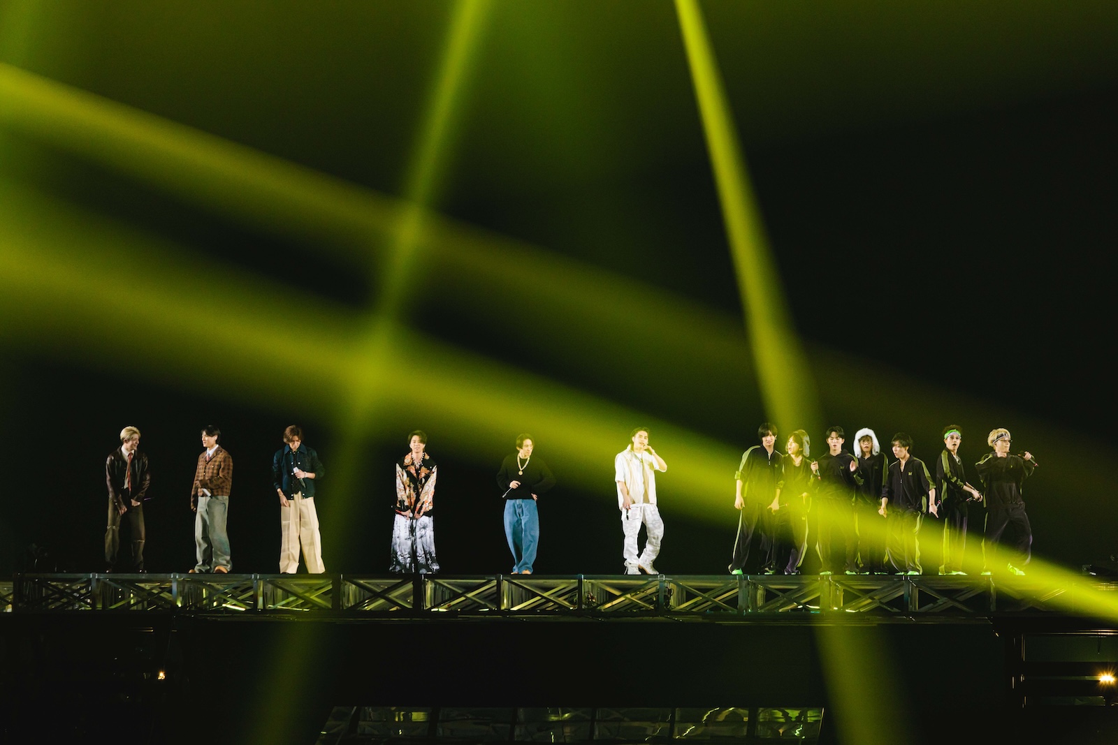 『to HEROes ~TOBE 2nd Super Live~』大阪公演に出演したNumber_i、北山宏光、三宅健、ISSEI、IMP.