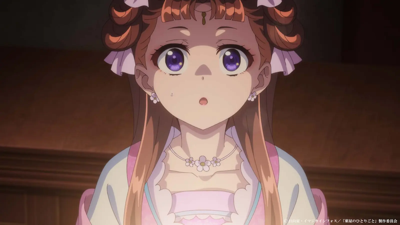 TVアニメ『薬屋のひとりごと』 里樹妃を虐げる陰湿な侍女を壬氏が一喝