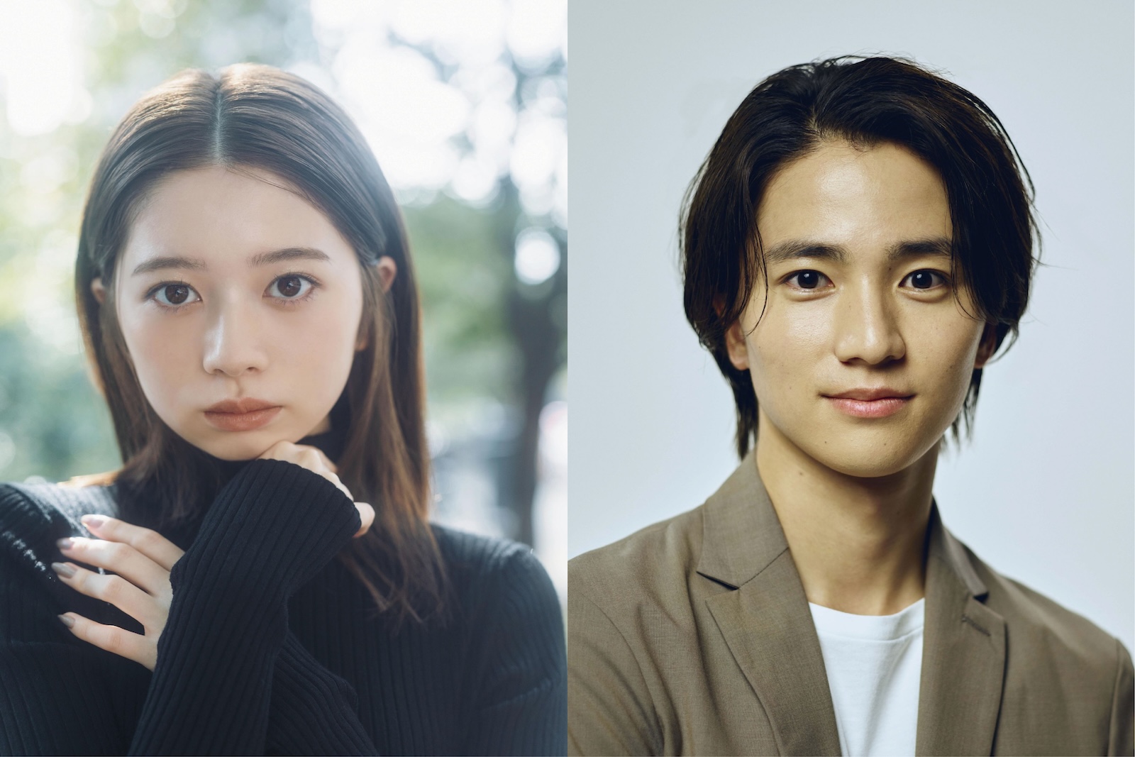 映画『モブ子の恋』でW主演を務める桜田ひよりと木戸大聖の写真
