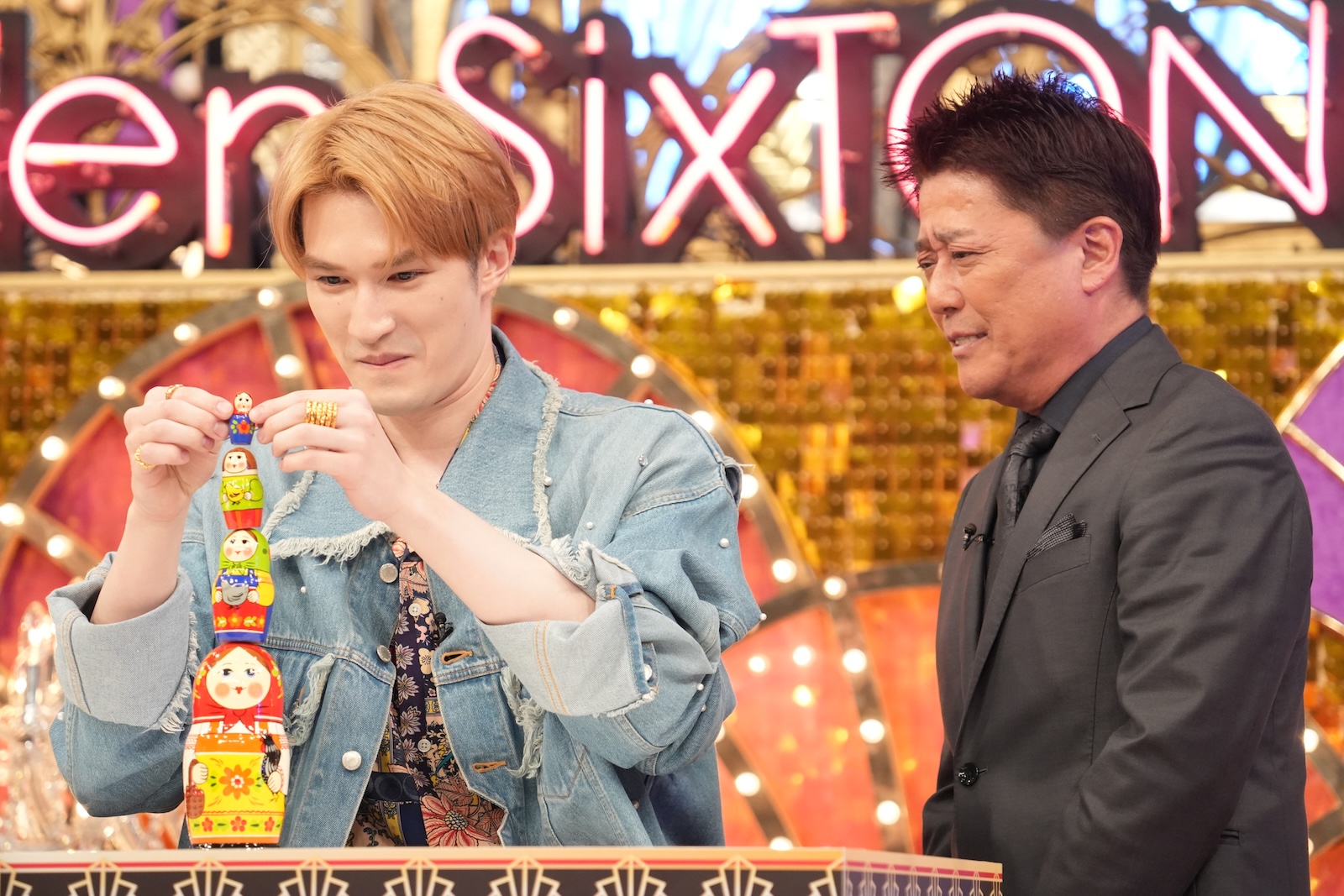 SixTONES・ジェシー、坂上忍の写真