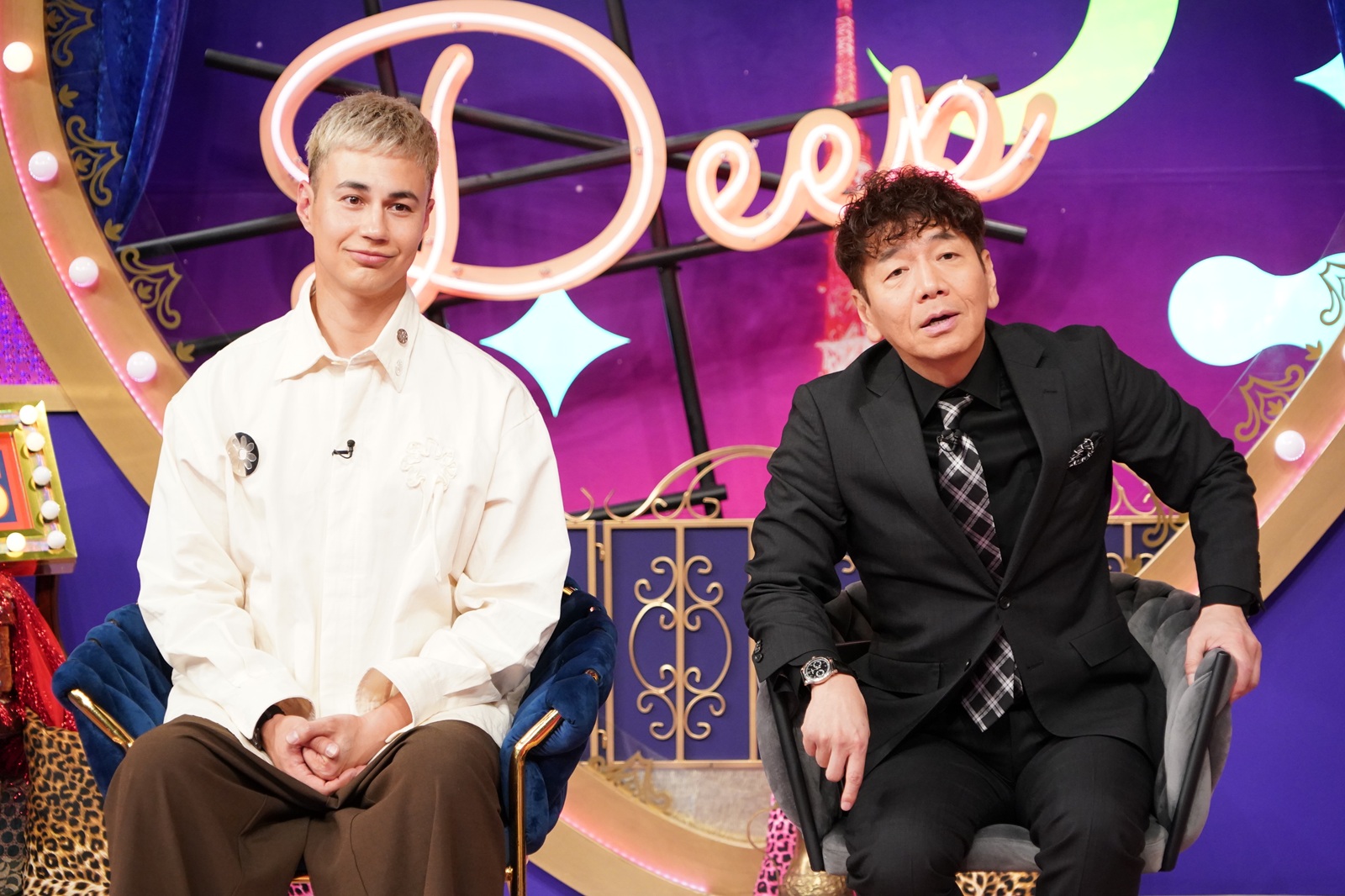 ユージと上田晋也の写真