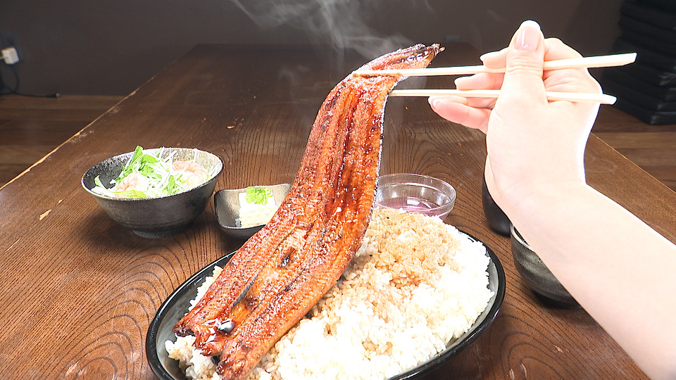 特大うなぎ丼の写真